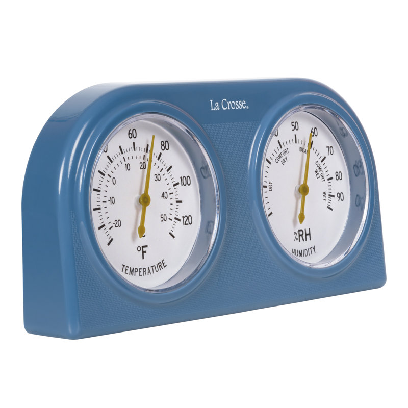 La Crosse Technology Analog Thermometer and Humidity Gauge Wayfair